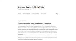 Desktop Screenshot of prensapress.com